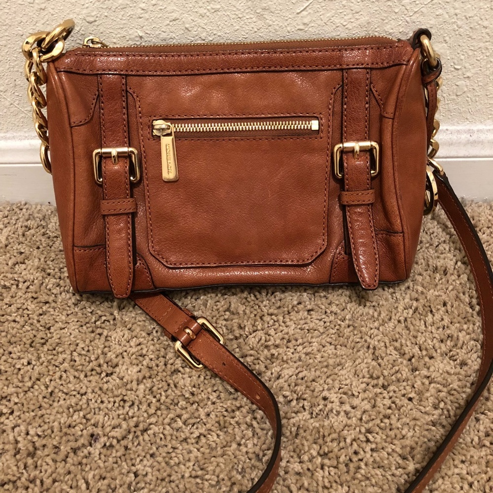 Camel Michael kors crossbody